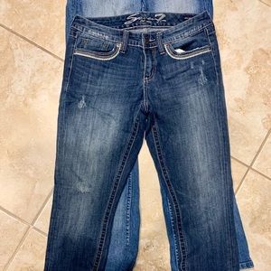 Adorable trendy seven 7 jeans sz 8 cute!
